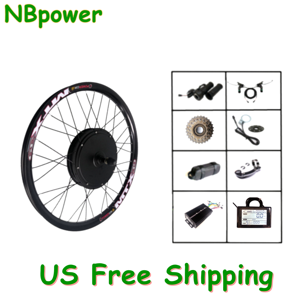 Dual Motor Ebike Kit 2000W - US StockNBpower 70km/h 72v 2000W Electric