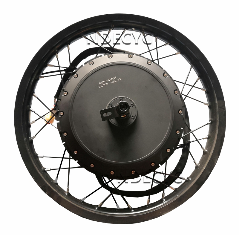 72V 8000W Brushless Hub Motor - NBpower/QS V3 273 40H Motorcycle 18