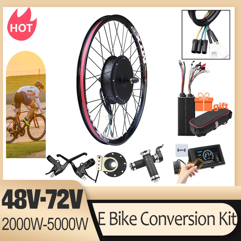 72V 5000W E-Bike Conversion Ki - огляд і ціна 5000W Hub Motor Kit 72V