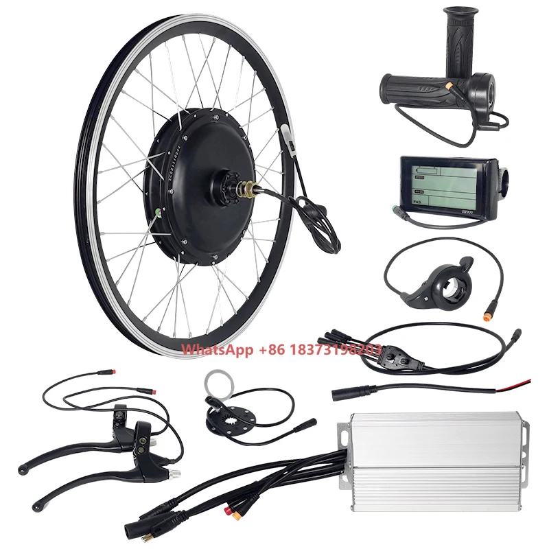 New Electric Conversion Kit 72 - огляд і ціна 12000W Electric Motorcycle Hub Motor