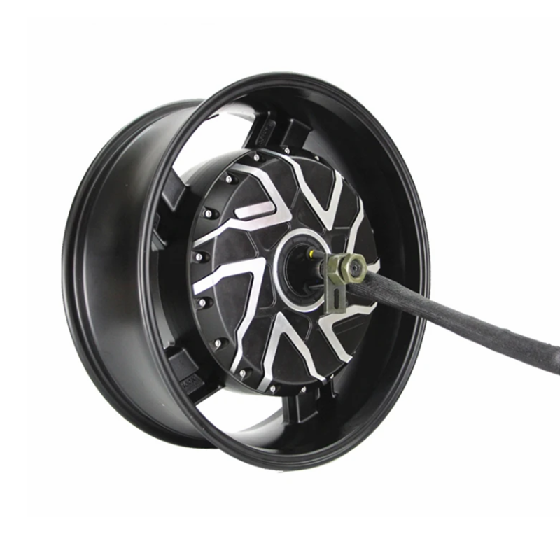 QS Motor 12000W 17X6.0inch V41 - огляд і ціна 12000W Electric Motorcycle Hub Motor