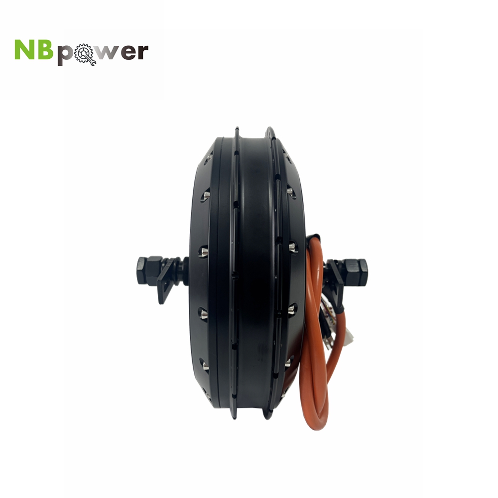 NBpower 18x22mm Axle  40H QS 2 - огляд і ціна 72V 8000W Brushless Hub Motor