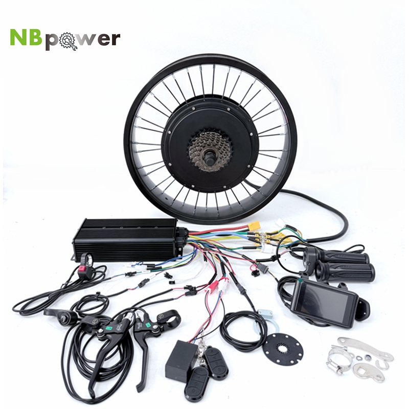 NBpower 170/190mm Dropout 48-7 - огляд і ціна 5000W Hub Motor Kit 72V