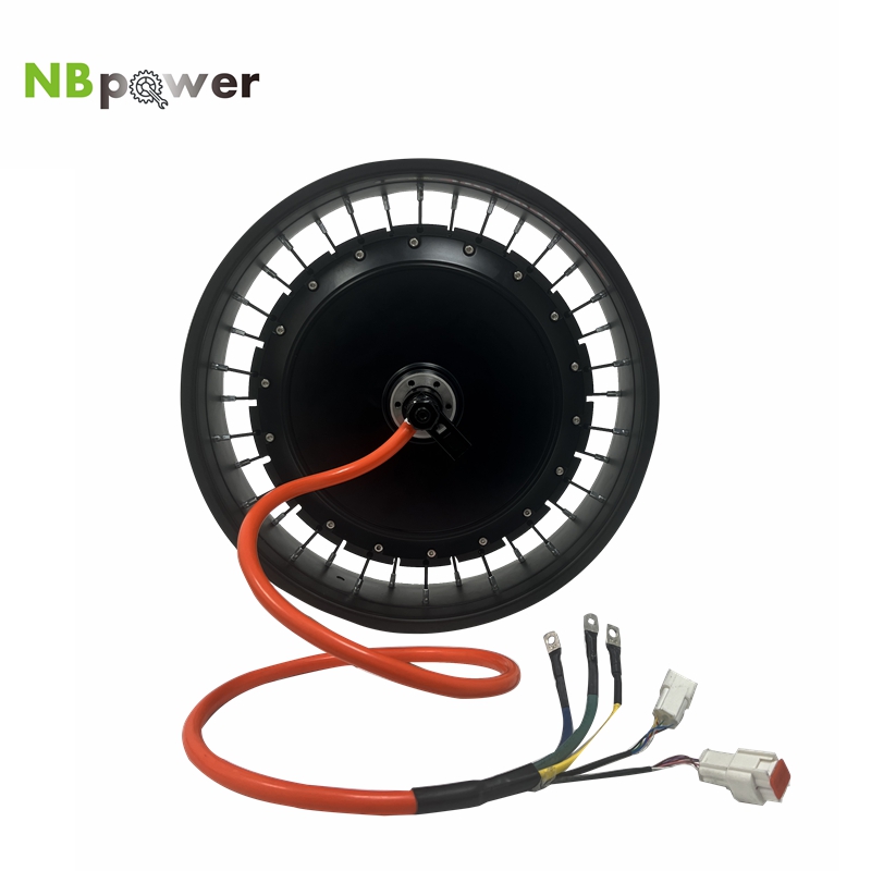 NBpower/QS273 40H 20x4/24x4/26 - огляд і ціна 72V 8000W Brushless Hub Motor