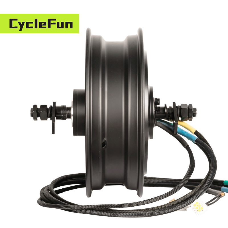 8000W YMMOTOR 12*3.5inch In-wh - огляд і ціна 72V 8000W Brushless Hub Motor
